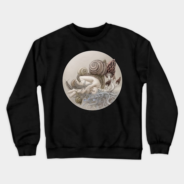 Disappear Crewneck Sweatshirt by ruta13art